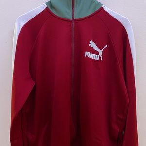 Puma men’s T7 vintage track jacket like new